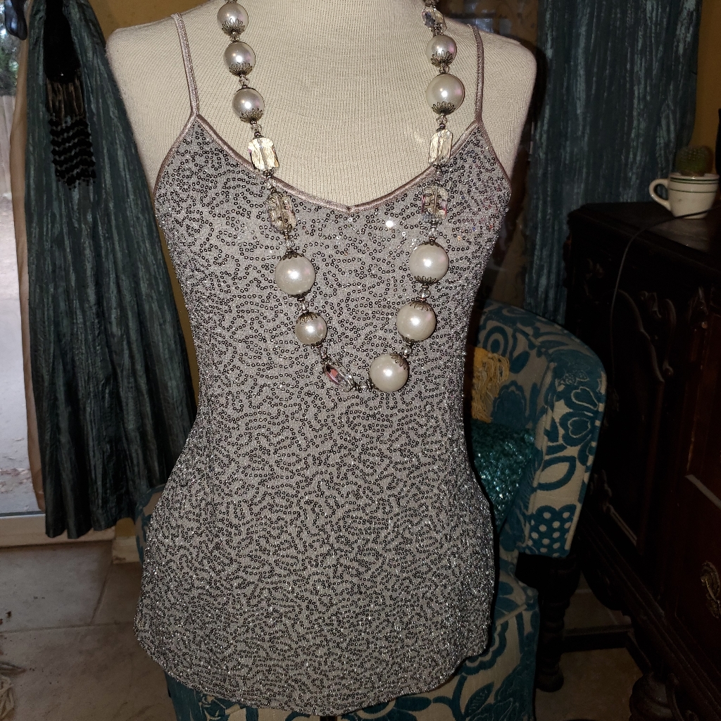 Express Sequins Top